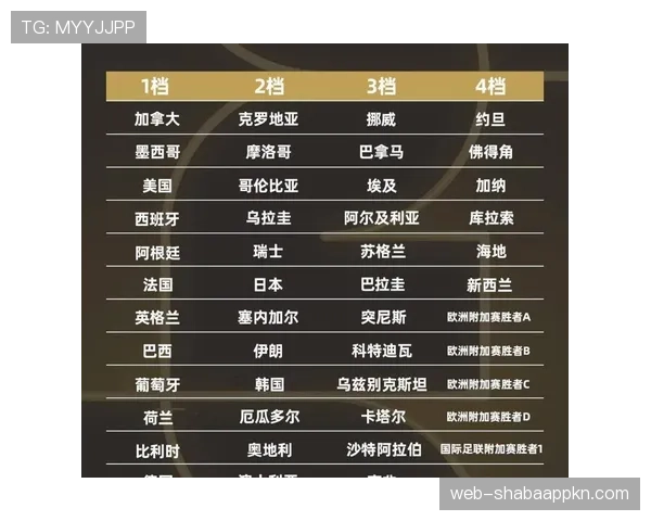 2026世界杯资格比较标准解析